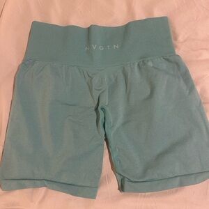 NVGTN Women's Teal Seamless Shorts